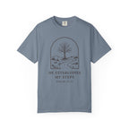 He Establishes My Steps Psalm 37:23 T-Shirt