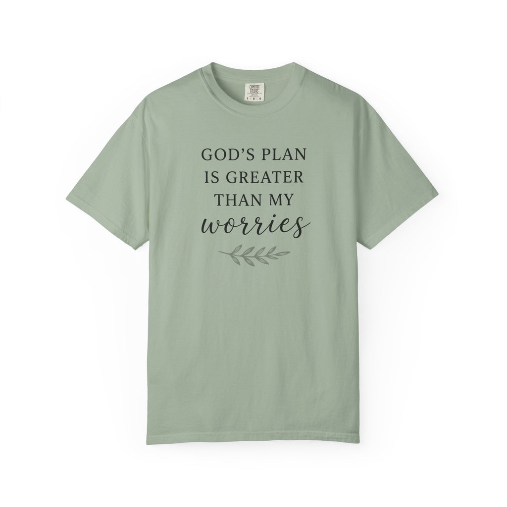 God's Plan Is Greater Than My Worries T-Shirt