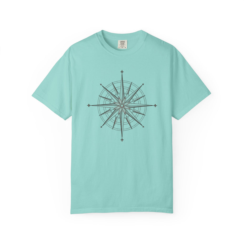 Compass Graphic T-Shirt - Minimalist Christian Tee