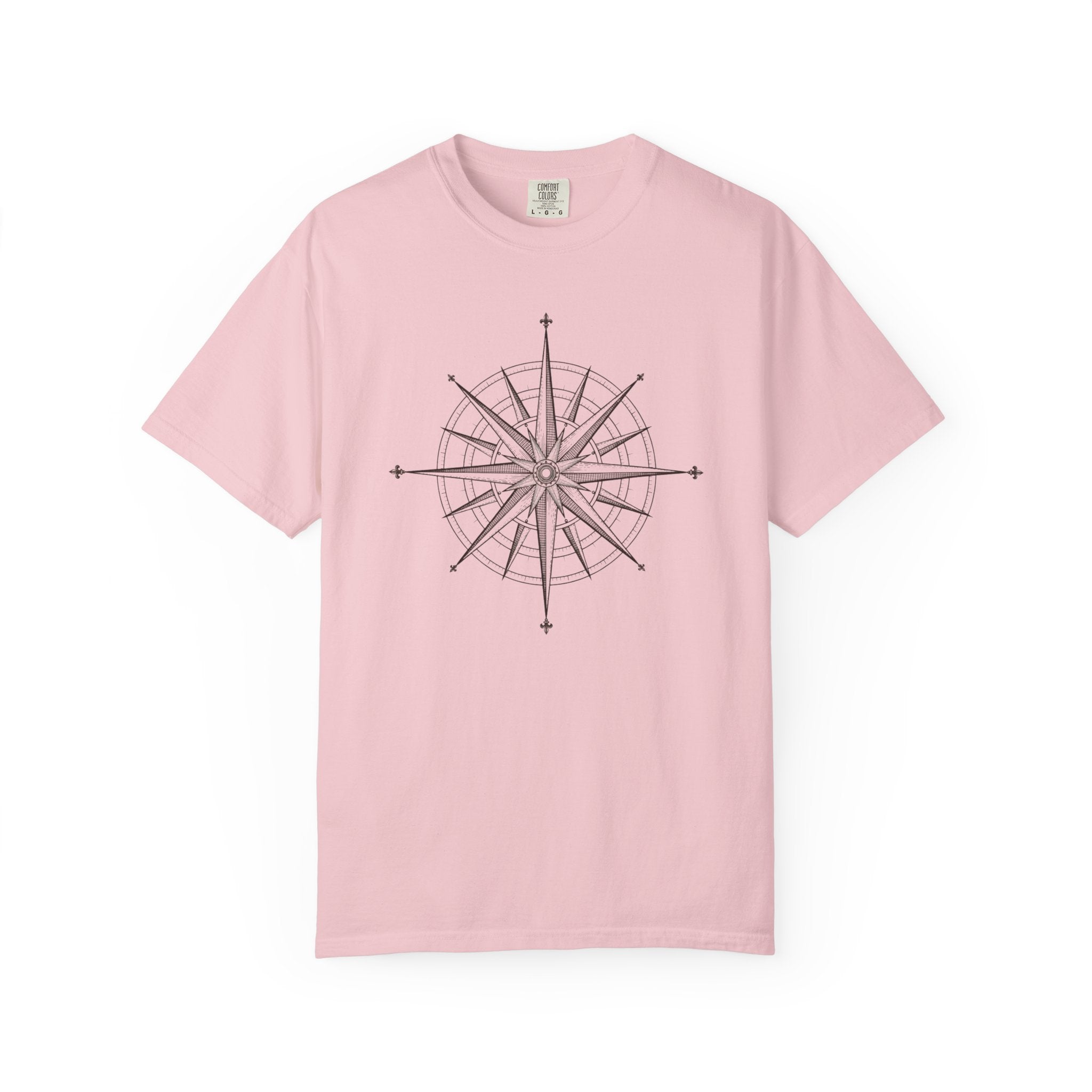 Compass Graphic T-Shirt - Minimalist Christian Tee