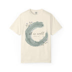 It Is Well With My Soul Floral Brush Stroke T-Shirt