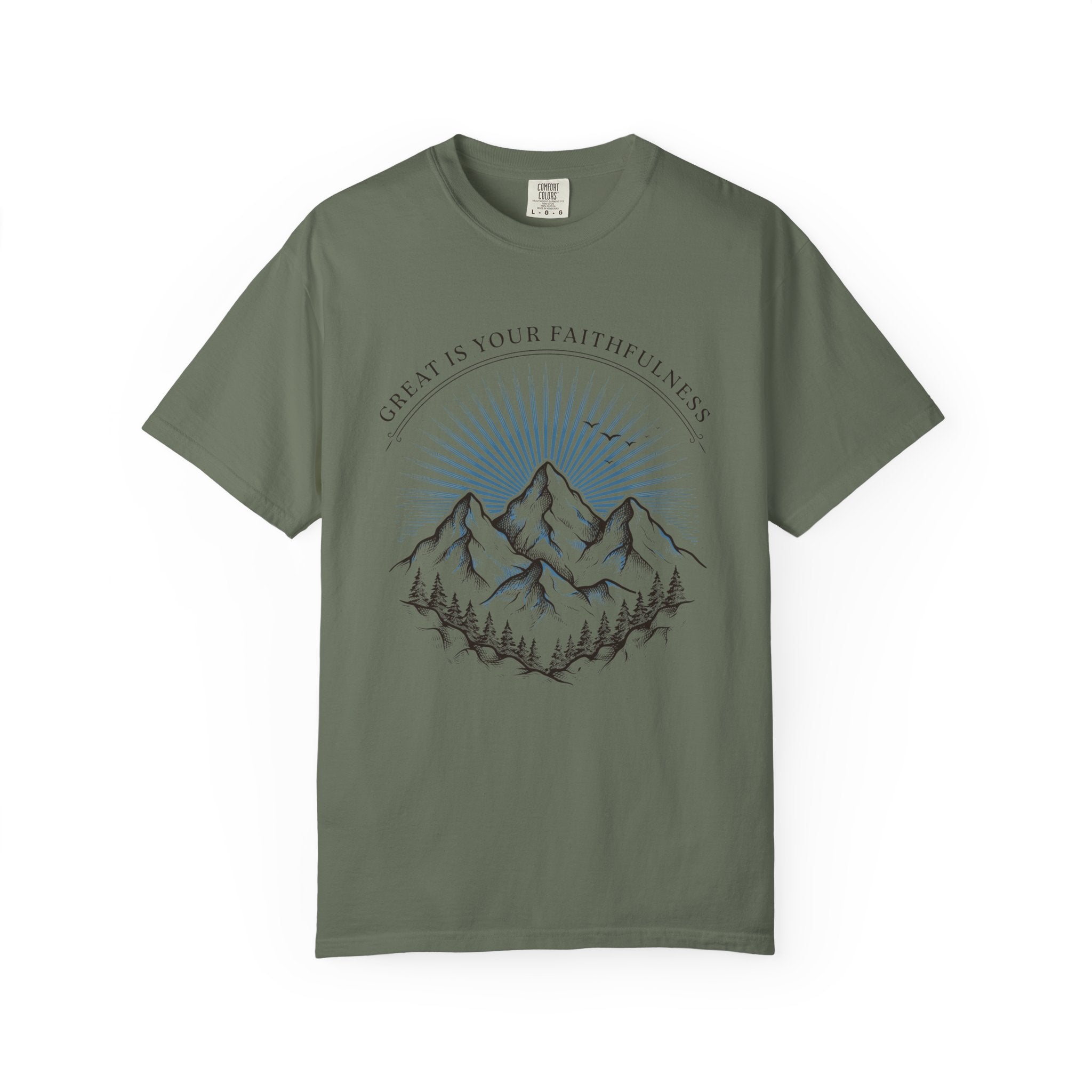 Great Is Your Faithfulness Mountain T-Shirt